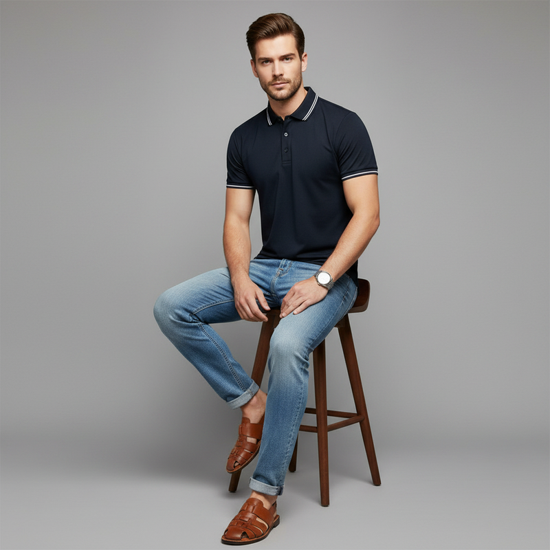 Men's Short Sleeve Polo Shirt | Casual Wear