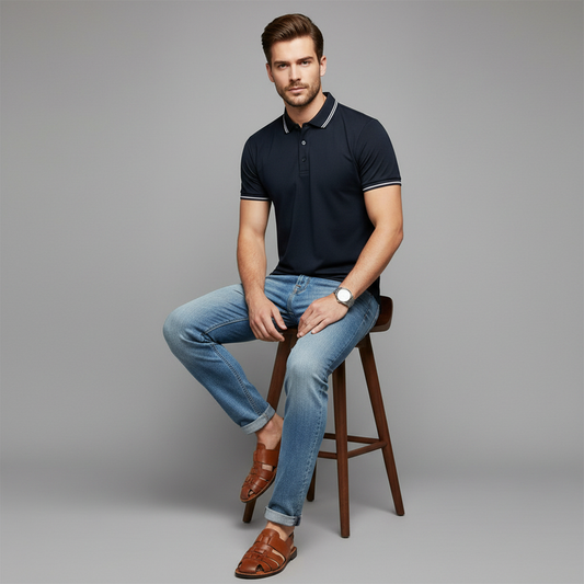 Men's Short Sleeve Polo Shirt | Casual Wear