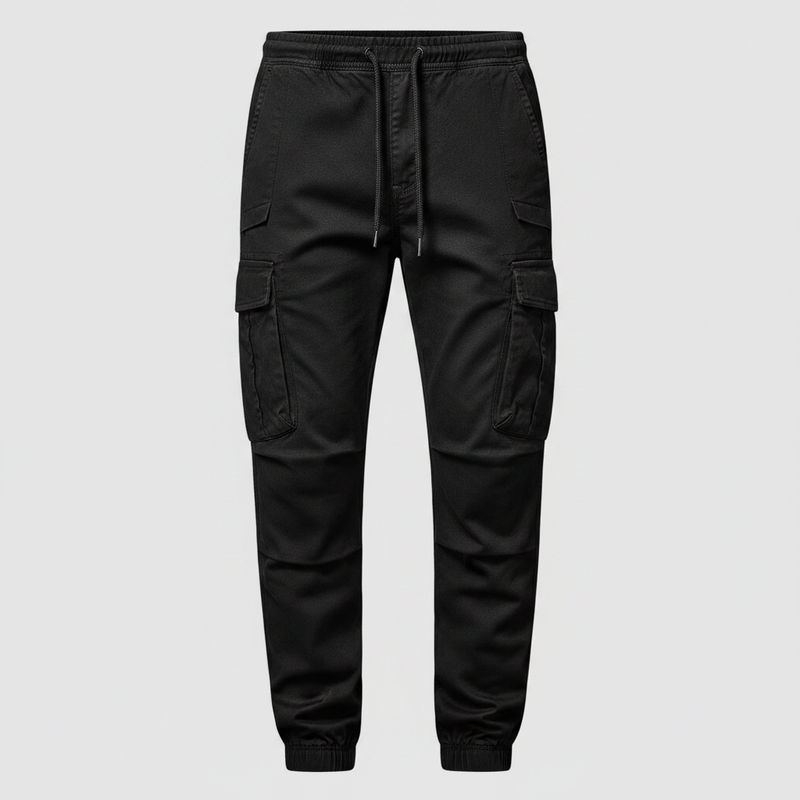 Men's Black Cargo Pants | Tactical Outdoor Trousers
