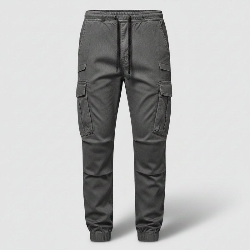 Men's Black Cargo Pants | Tactical Outdoor Trousers