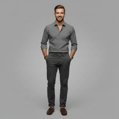 Samuel | Men's Long Sleeve Casual Shirt