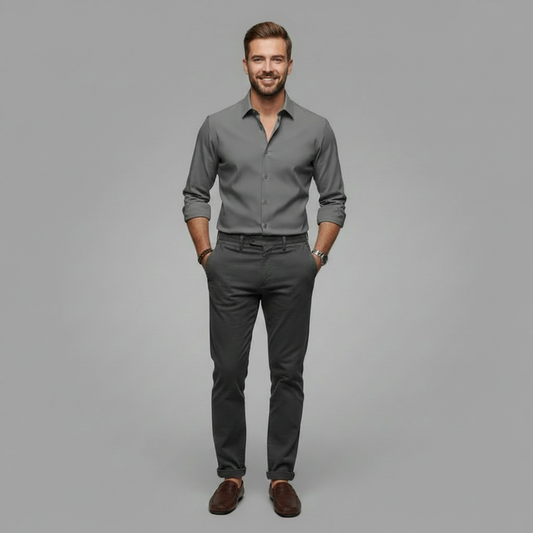 Samuel | Men's Long Sleeve Casual Shirt