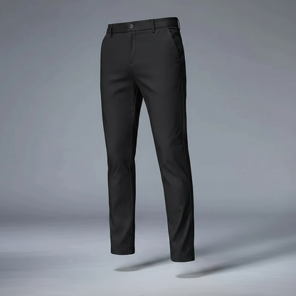 Saul | Men's Slim Fit Trousers - Comfortable Stretch Chinos