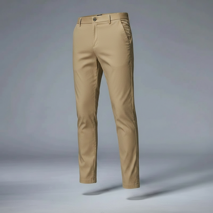 Saul | Men's Slim Fit Trousers - Comfortable Stretch Chinos