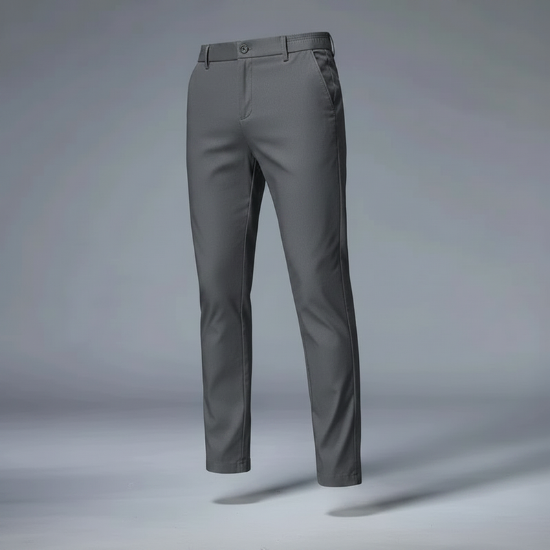Saul | Men's Slim Fit Trousers - Comfortable Stretch Chinos
