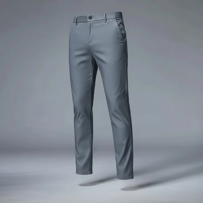 Saul | Men's Slim Fit Trousers - Comfortable Stretch Chinos